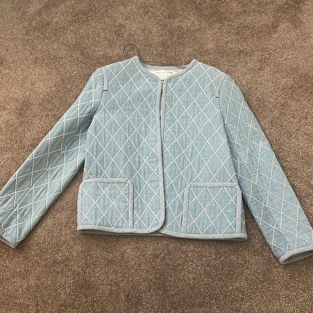 NWOT Sandro Armelle Quilted Cotton Jacket - Picture 3 of 6
